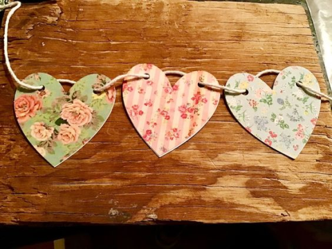 Decorative Heart Garland