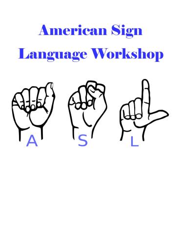 Sign spelling ASL